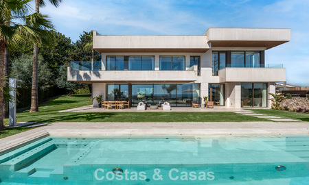 Modern luxury villa with breathtaking sea views for sale near Malaga West, Costa del Sol 799445