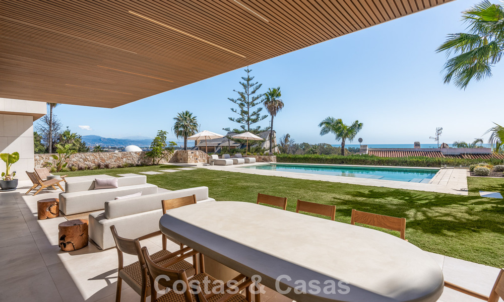 Modern luxury villa with breathtaking sea views for sale near Malaga West, Costa del Sol 799447