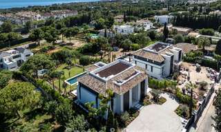 New, modern architectural villa with breathtaking sea views for sale on Marbella’s Golden Mile 799284 
