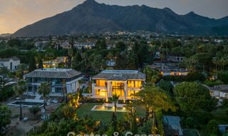 New, modern architectural villa with breathtaking sea views for sale on Marbella’s Golden Mile 799285 