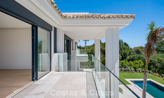 New, modern architectural villa with breathtaking sea views for sale on Marbella’s Golden Mile 799291 