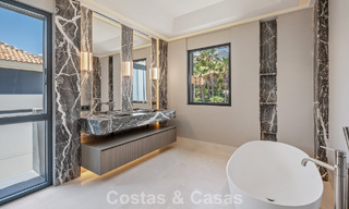 New, modern architectural villa with breathtaking sea views for sale on Marbella’s Golden Mile 799294 