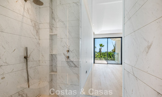 New, modern architectural villa with breathtaking sea views for sale on Marbella’s Golden Mile 799313 