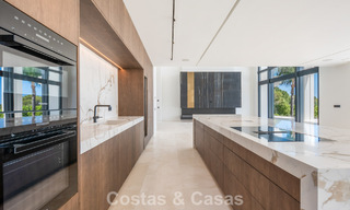 New, modern architectural villa with breathtaking sea views for sale on Marbella’s Golden Mile 799322 