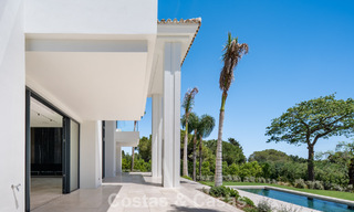 New, modern architectural villa with breathtaking sea views for sale on Marbella’s Golden Mile 799328 