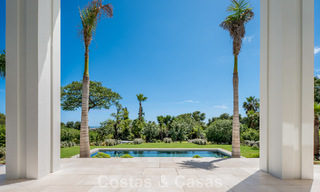 New, modern architectural villa with breathtaking sea views for sale on Marbella’s Golden Mile 799330 