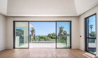 New, modern architectural villa with breathtaking sea views for sale on Marbella’s Golden Mile 799346 