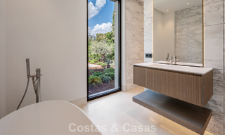 New, modern architectural villa with breathtaking sea views for sale on Marbella’s Golden Mile 799356 