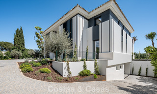New, modern architectural villa with breathtaking sea views for sale on Marbella’s Golden Mile 799361 