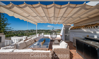 Beautiful townhouse with panoramic views for sale within walking distance of amenities in Nueva Andalucía, Marbella 799496 