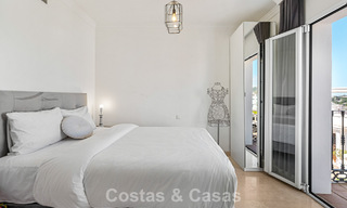 Beautiful townhouse with panoramic views for sale within walking distance of amenities in Nueva Andalucía, Marbella 799507 