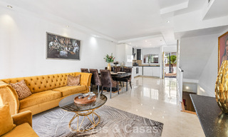 Beautiful townhouse with panoramic views for sale within walking distance of amenities in Nueva Andalucía, Marbella 799515 