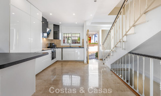 Beautiful townhouse with panoramic views for sale within walking distance of amenities in Nueva Andalucía, Marbella 799516 