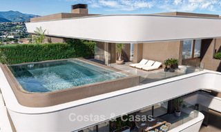 Launch! Modern new-build apartments with sea views for sale in the centre of Estepona 799538 