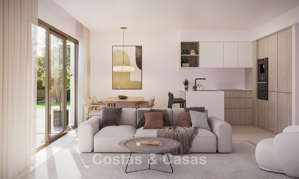 Launch! Modern new-build apartments with sea views for sale in the centre of Estepona 799548