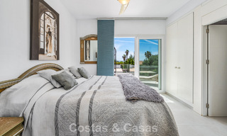 Move-in ready, modernised Mediterranean villa for sale just a few meters from the beach between Marbella and Estepona 799612 