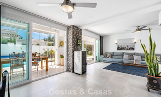 Move-in ready, modernised Mediterranean villa for sale just a few meters from the beach between Marbella and Estepona 799623 