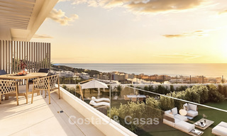 Modern new-build homes with mountain and sea views for sale in a resort-style complex in Fuengirola, Costa del Sol 799588 