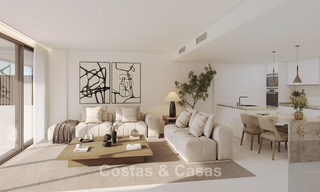 Modern new-build homes with mountain and sea views for sale in a resort-style complex in Fuengirola, Costa del Sol 799589 