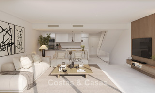 Modern new-build homes with mountain and sea views for sale in a resort-style complex in Fuengirola, Costa del Sol 799590 