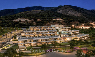 Modern new-build homes with mountain and sea views for sale in a resort-style complex in Fuengirola, Costa del Sol 799599 