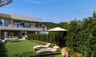 Modern new-build homes with mountain and sea views for sale in a resort-style complex in Fuengirola, Costa del Sol 799601 
