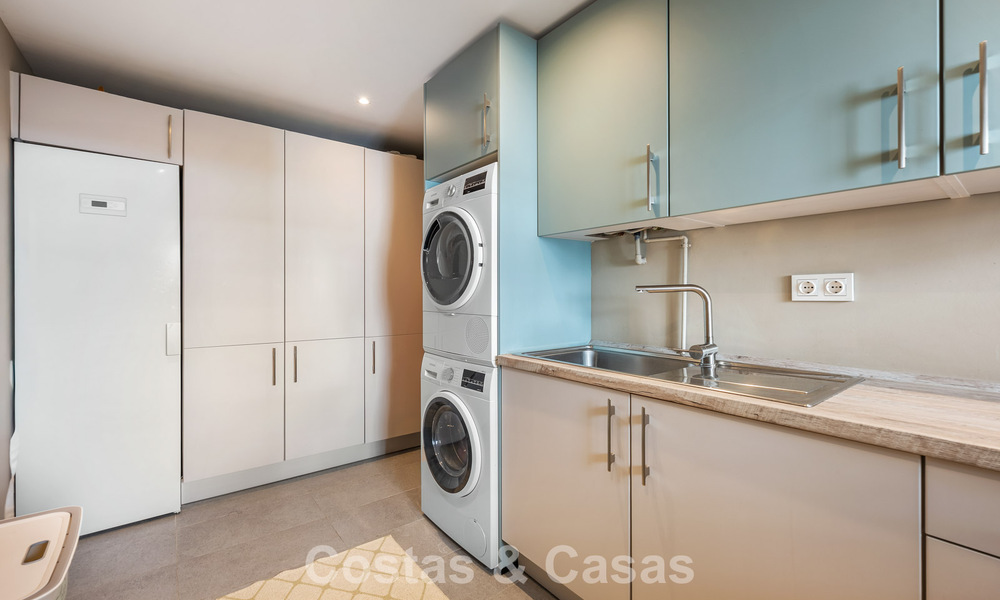 Renovated frontline golf apartment for sale close to all amenities in Guadalmina Alta and San Pedro, Marbella 799684