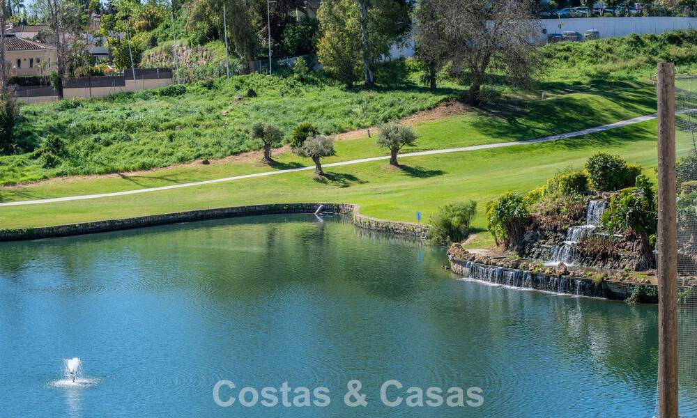 Renovated frontline golf apartment for sale close to all amenities in Guadalmina Alta and San Pedro, Marbella 799686