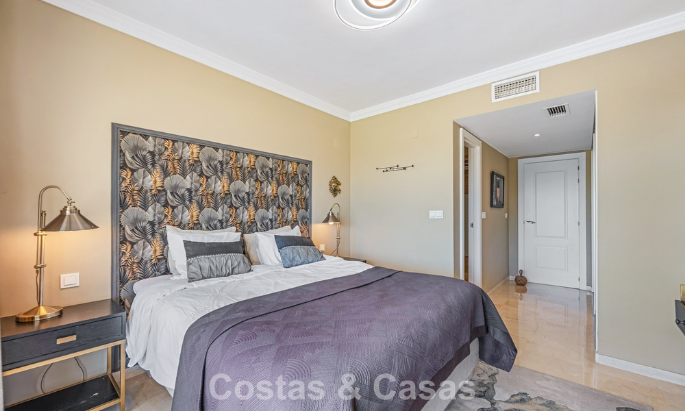 Renovated frontline golf apartment for sale close to all amenities in Guadalmina Alta and San Pedro, Marbella 799692