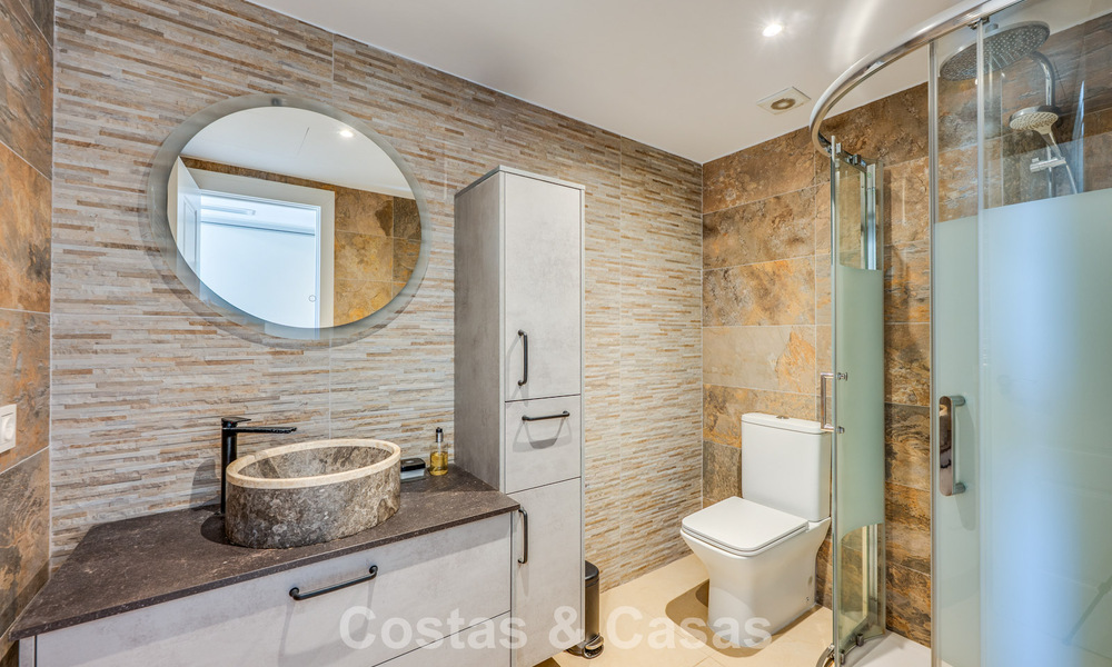Renovated frontline golf apartment for sale close to all amenities in Guadalmina Alta and San Pedro, Marbella 799693