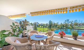 Renovated frontline golf apartment for sale close to all amenities in Guadalmina Alta and San Pedro, Marbella 799697 