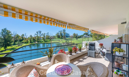 Renovated frontline golf apartment for sale close to all amenities in Guadalmina Alta and San Pedro, Marbella 799698