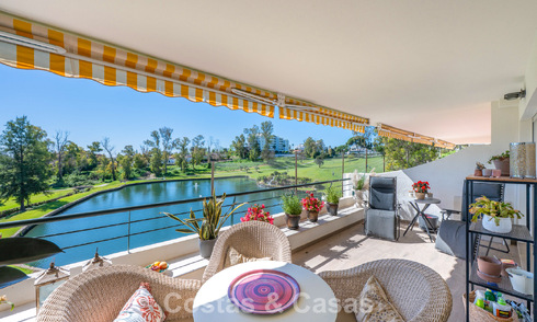 Renovated frontline golf apartment for sale close to all amenities in Guadalmina Alta and San Pedro, Marbella 799698