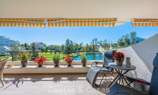 Renovated frontline golf apartment for sale close to all amenities in Guadalmina Alta and San Pedro, Marbella 799699 
