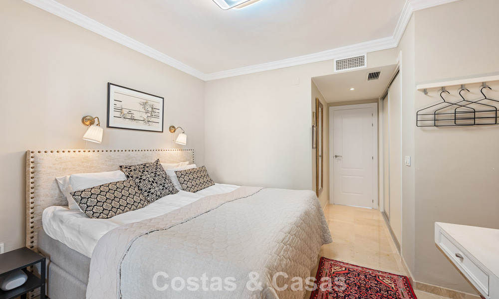 Renovated frontline golf apartment for sale close to all amenities in Guadalmina Alta and San Pedro, Marbella 799705
