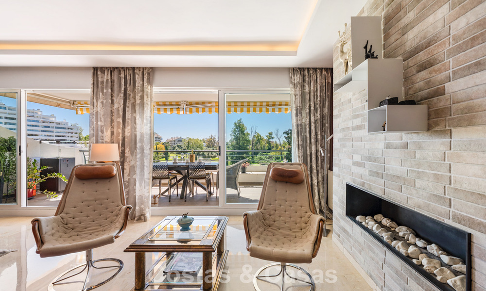 Renovated frontline golf apartment for sale close to all amenities in Guadalmina Alta and San Pedro, Marbella 799720