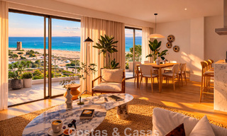 Launch! Frontline beach luxury apartments and townhouses with sea views for sale near Sotogrande, Costa del Sol 799729 