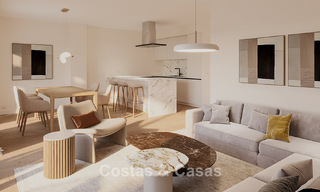 Launch! Frontline beach luxury apartments and townhouses with sea views for sale near Sotogrande, Costa del Sol 799740 