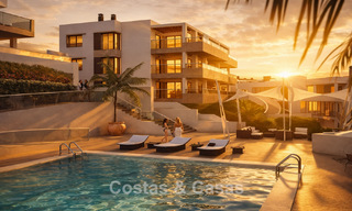 Launch! Frontline beach luxury apartments and townhouses with sea views for sale near Sotogrande, Costa del Sol 799748 