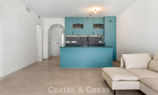 Elegant ground-floor apartment with sea views in Nueva Andalucía, within walking distance of Puerto Banús, Marbella 799773 