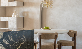Modernised sea-view apartment for sale within walking distance of puerto banús and the beach in Nueva Andalucía, Marbella 799783 