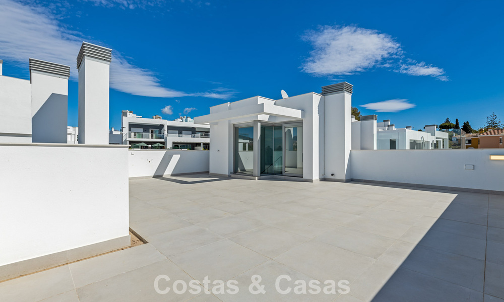 Modern semi-detached villa for sale close to amenities in Guadalmina and San Pedro town centre, Marbella 799902