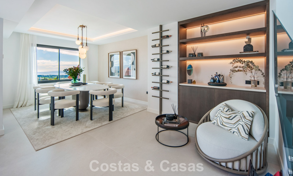 High-end fully renovated penthouse with spectacular sea views for sale in Marbella - Benahavís 800049