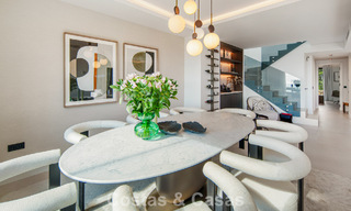 High-end fully renovated penthouse with spectacular sea views for sale in Marbella - Benahavís 800051 