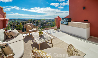 High-end fully renovated penthouse with spectacular sea views for sale in Marbella - Benahavís 800055 