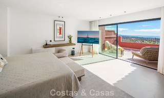 High-end fully renovated penthouse with spectacular sea views for sale in Marbella - Benahavís 800057 