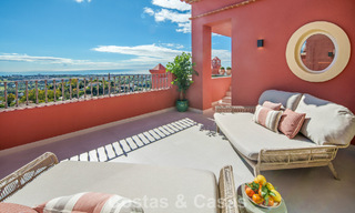 High-end fully renovated penthouse with spectacular sea views for sale in Marbella - Benahavís 800061 