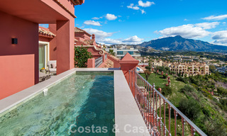 High-end fully renovated penthouse with spectacular sea views for sale in Marbella - Benahavís 800066 