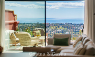 High-end fully renovated penthouse with spectacular sea views for sale in Marbella - Benahavís 800078 
