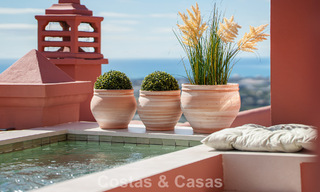 High-end fully renovated penthouse with spectacular sea views for sale in Marbella - Benahavís 800079 